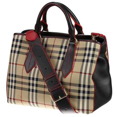 burberry borsa nylon grande|burberry leather handbags.